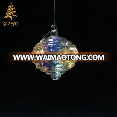 Wholesale glass Christmas LED decorations