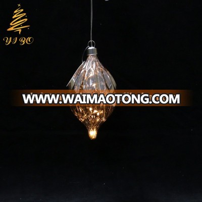 Wholesale glass Christmas LED decorations